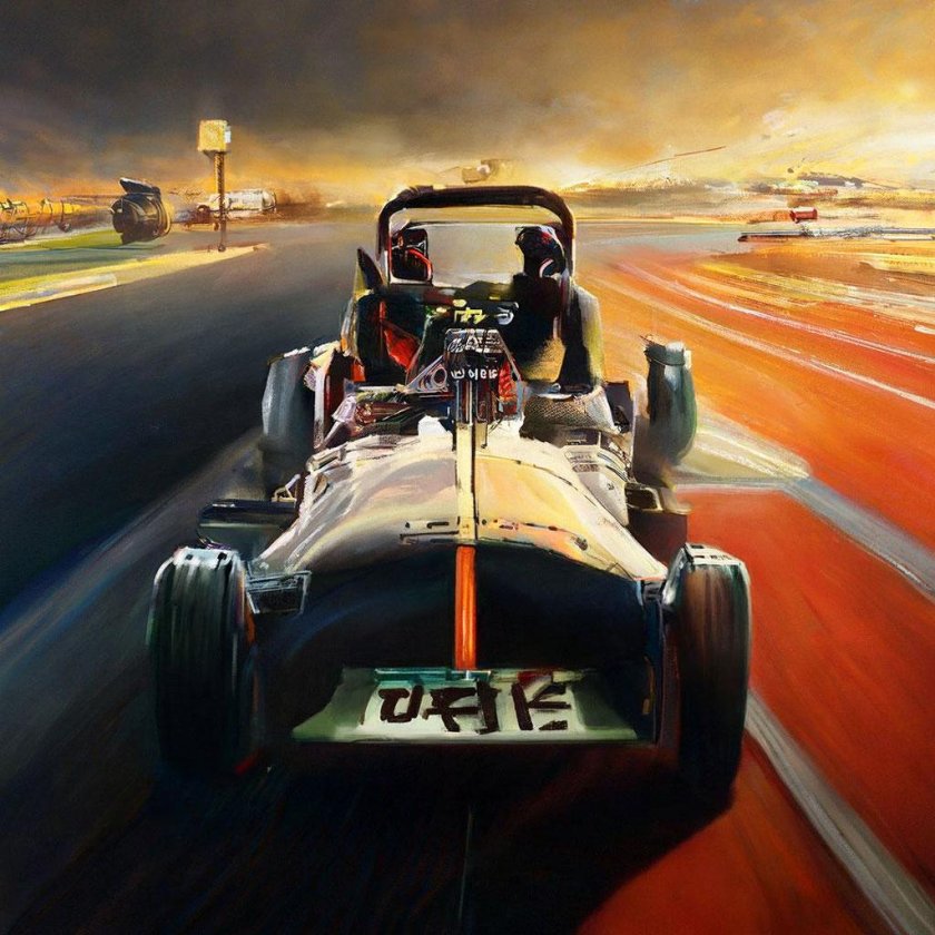 Michael turner формула 1 живопись