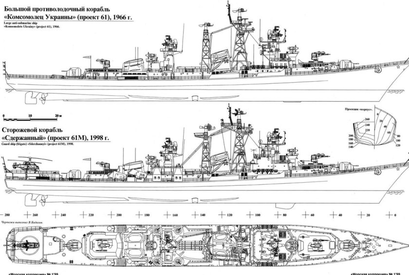 Большие противолодочные корабли проекта 61