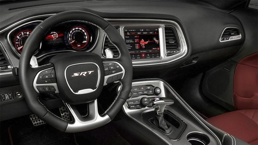 Приборная панель dodge Challenger