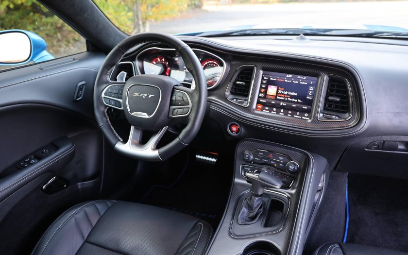 Dodge challenger interior