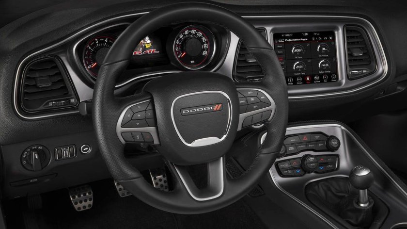 Додж Челленджер 2019 салон