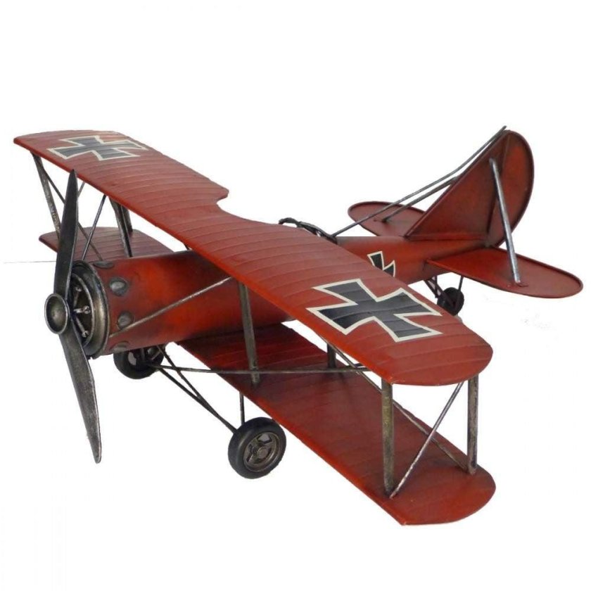 Биплан красный Барон