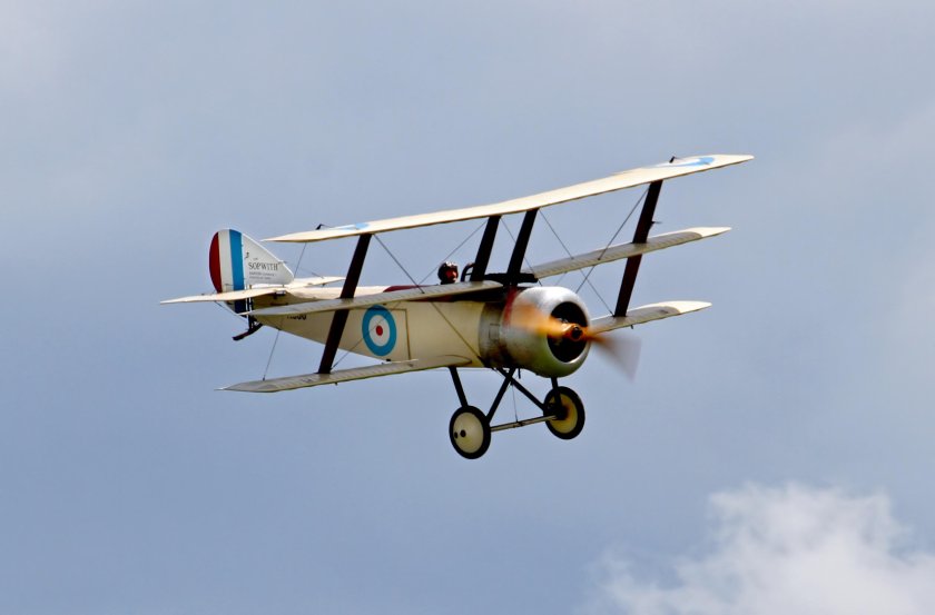 Самолет Сопвич триплан