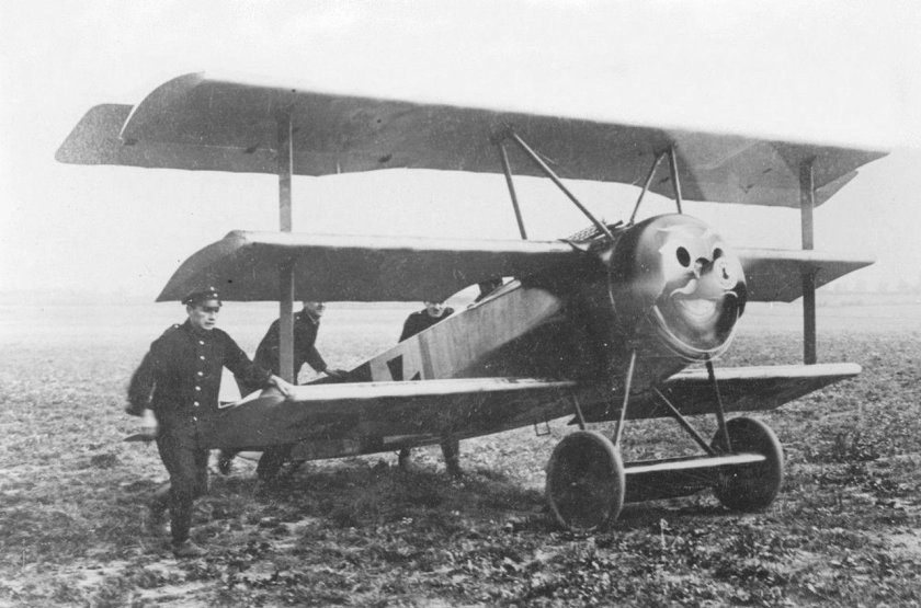 Фоккер триплан первая мировая