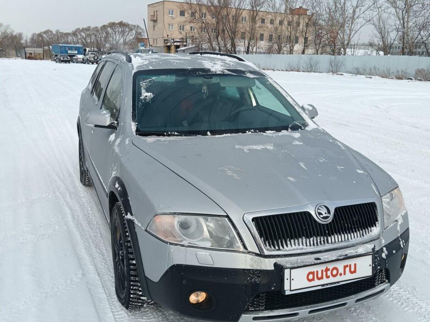 Skoda octavia rs ii рестайлинг