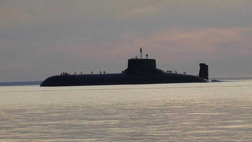 Подводная лодка акула Северодвинск