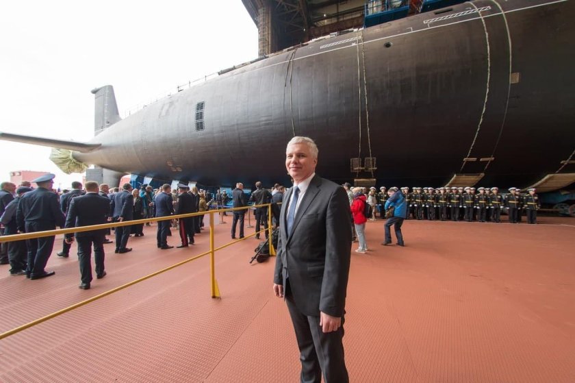 Подводная лодка Северодвинск проекта 885 ясень