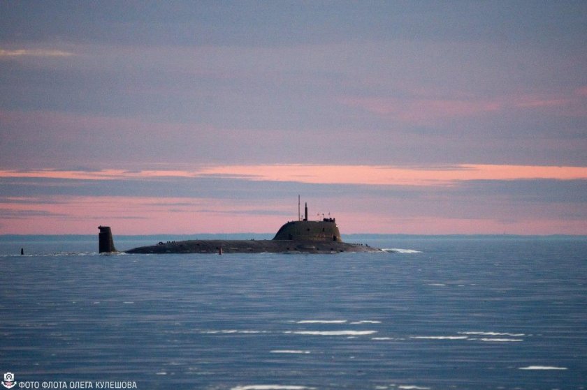 Атомный подводный крейсер Красноярск