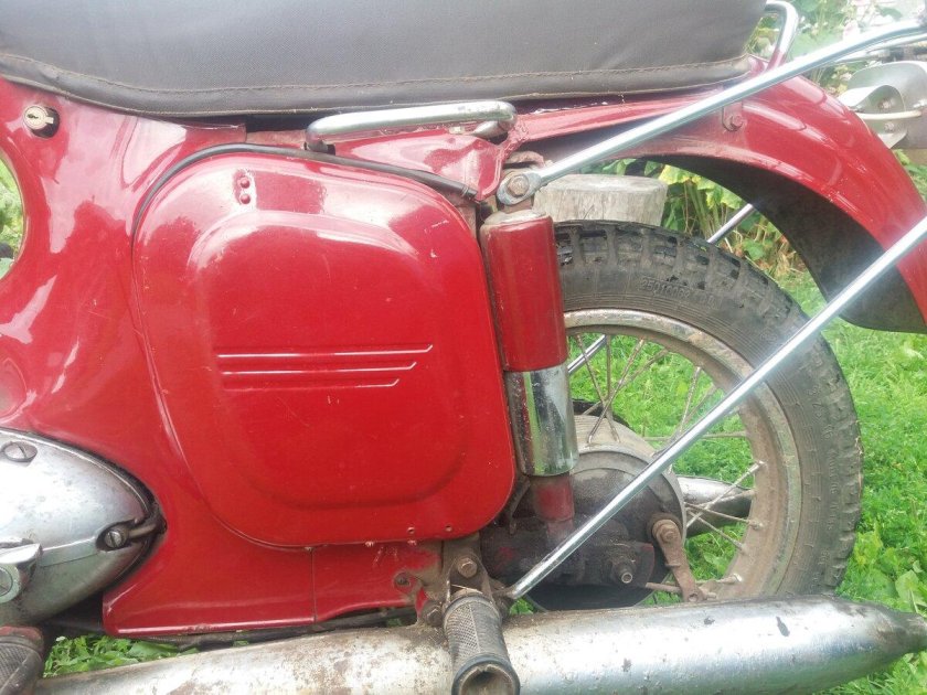 Ява 250 с багажником