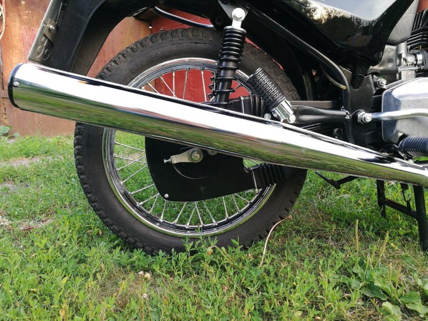 Ява 350 с багажником