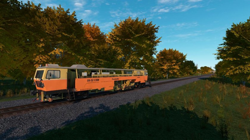 Дуоматик 09-32 выправочно-подбивочно-рихтовочная машина