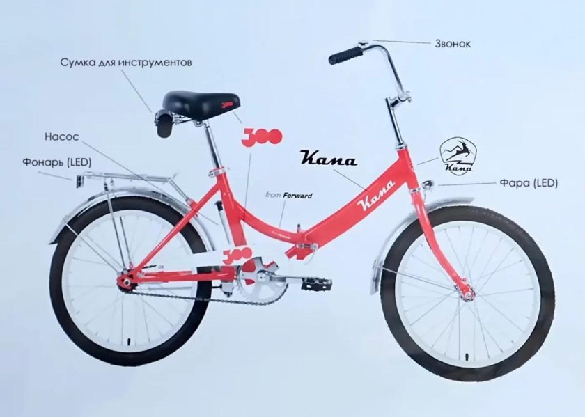 Велосипед Кама 300