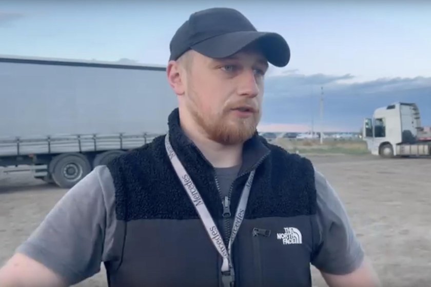 Фура с дронами