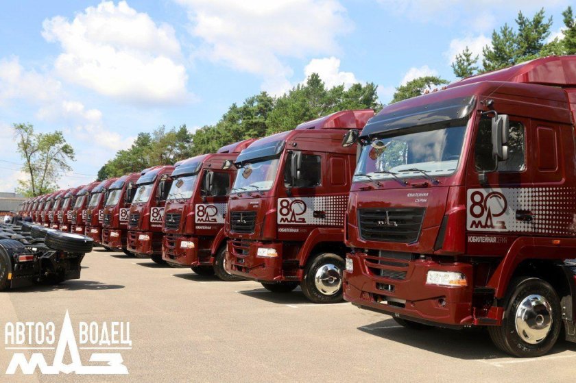 Седельный тягач маз