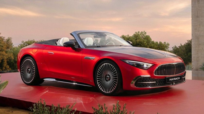 Mercedes maybach sl 680 monogram series