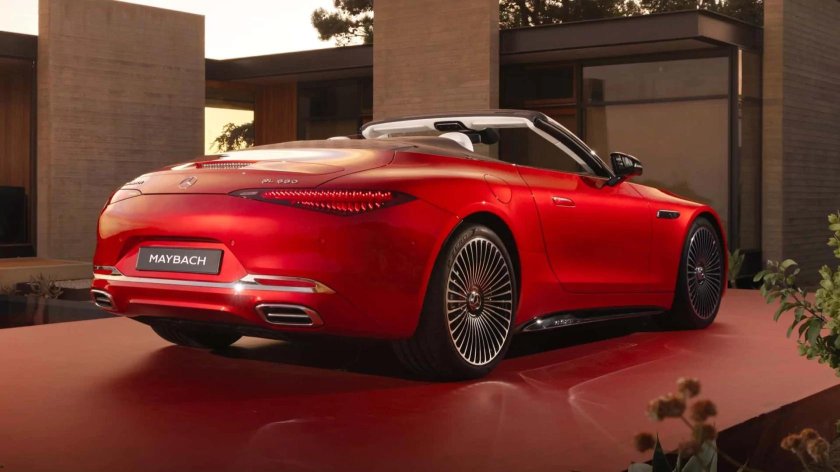 Mercedes maybach sl 680 monogram series