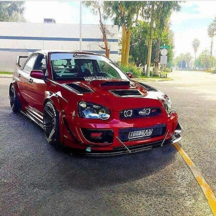 Тюнинг субару импреза