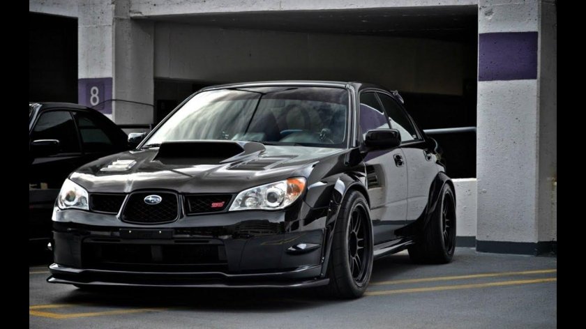 Subaru Impreza WRX STI 2006 Black