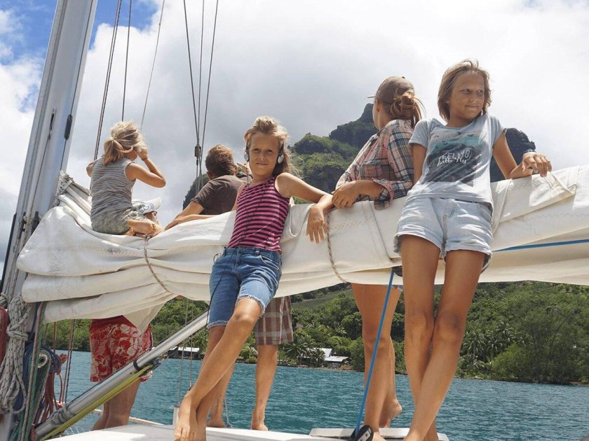 Девочки на яхте