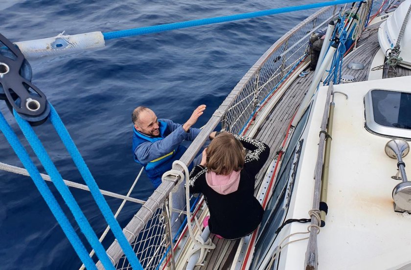 Семья Клочковых из Новосибирска яхта кругосветка