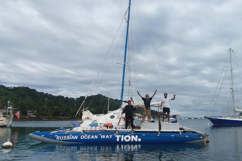 Кругосветчики на яхте