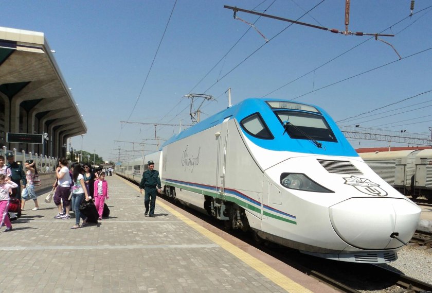 Afrosiyob электропоезд