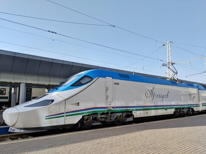 Afrosiyob электропоезд