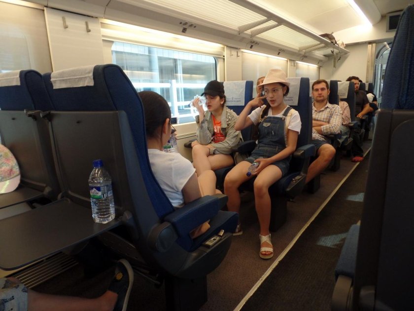 Скоростной поезд Афросиаб Ташкент Самарканд