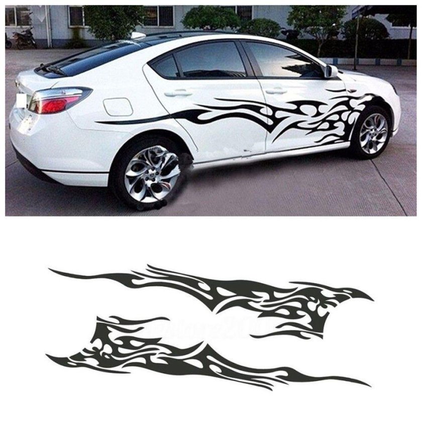 Виниловые наклейки на авто