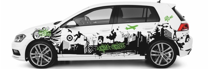 Наклейка на автомобиль