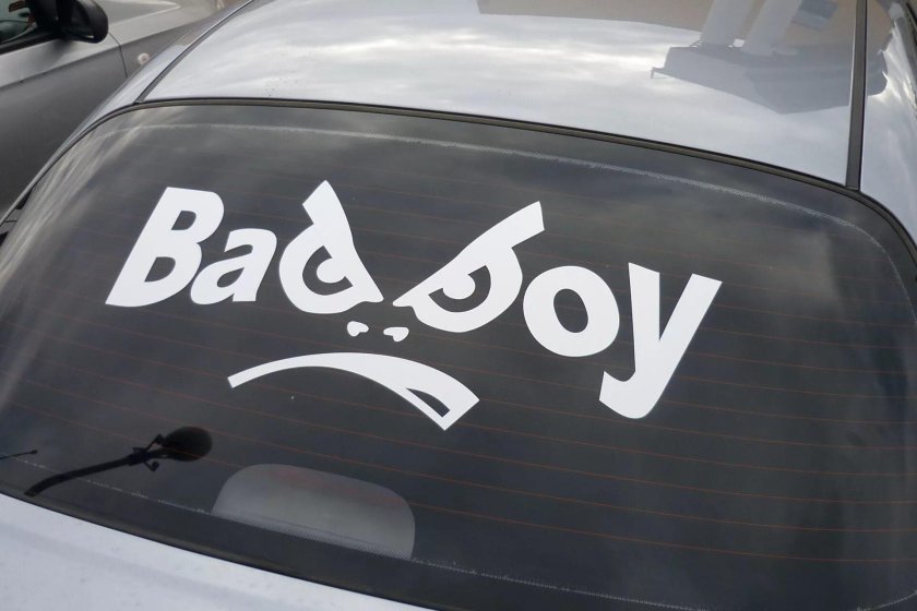 Наклейки на заднее стекло автомобиля