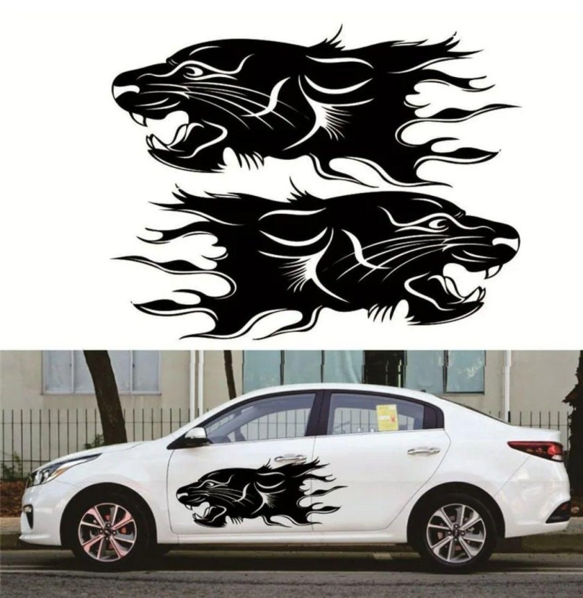 Виниловые наклейки на авто