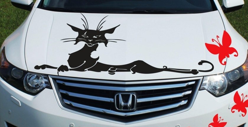 Наклейка на автомобиль