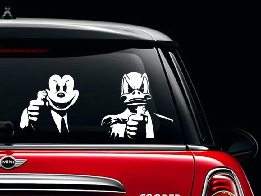 Виниловые наклейки на авто