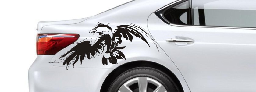 Наклейка на автомобиль