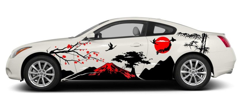 Наклейка на автомобиль