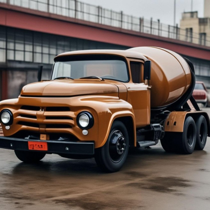 Зил-130в1 цементовоз