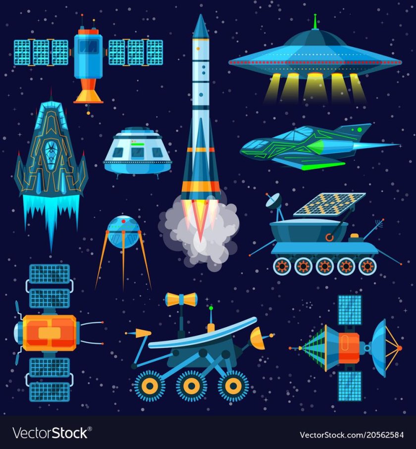 Космический транспорт для детей