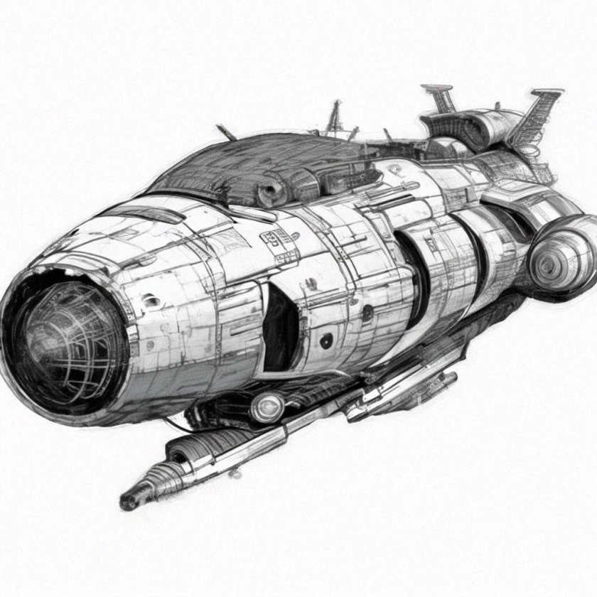Космические корабли рисунки