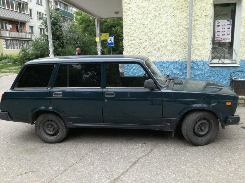 ВАЗ 2104 зеленая