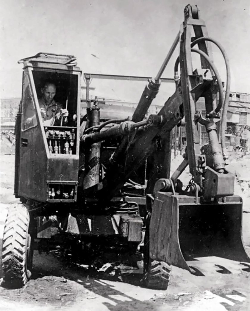 ГАЗ 63 экскаватор