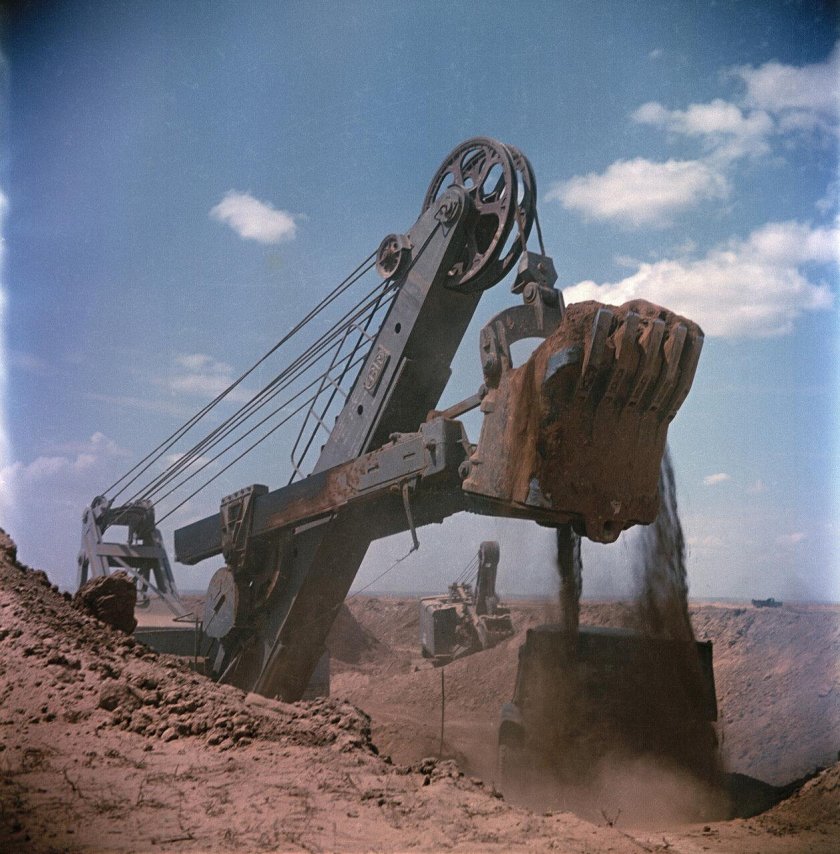 Советские экскаваторы