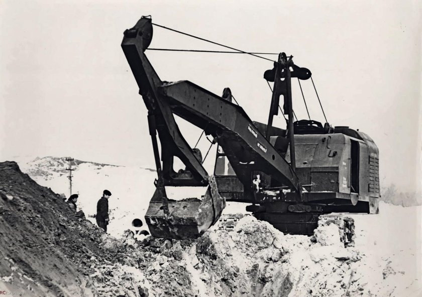 Советские экскаваторы