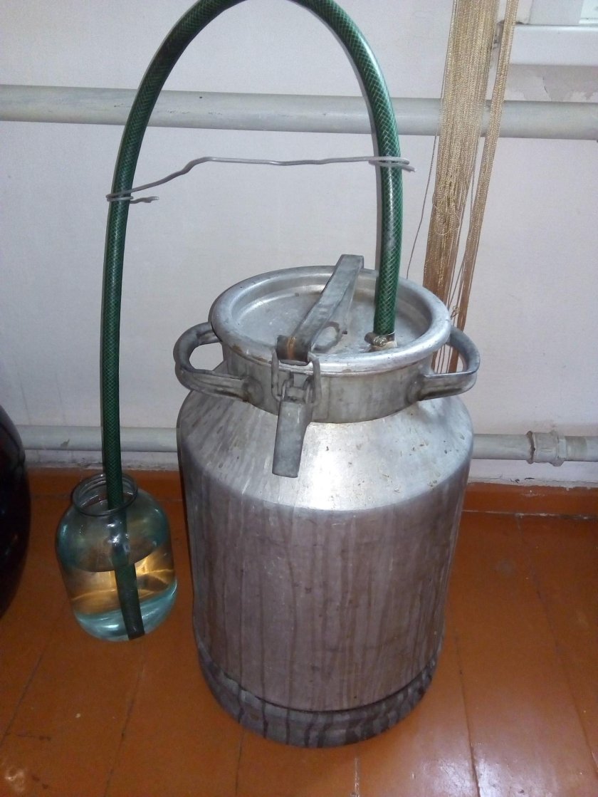 Фляга алюминиевая 40л перегонный куб