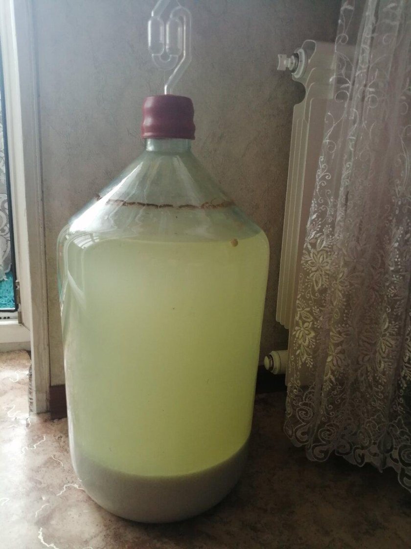 Осветление браги бентонитом