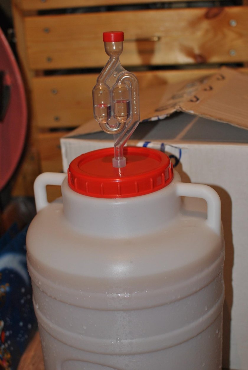 Гидрозатвор для браги