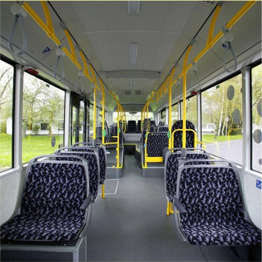 Man электробус салон