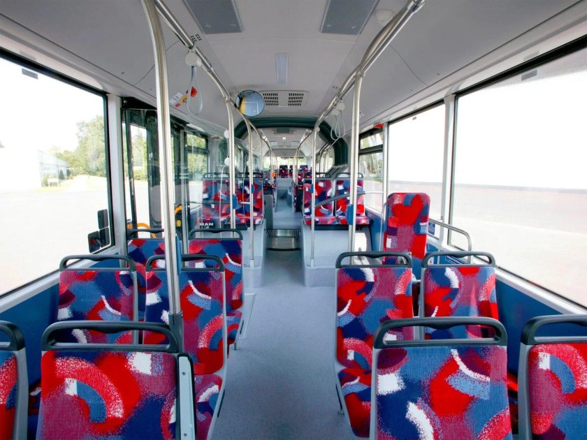 Ман Лион автобус салон