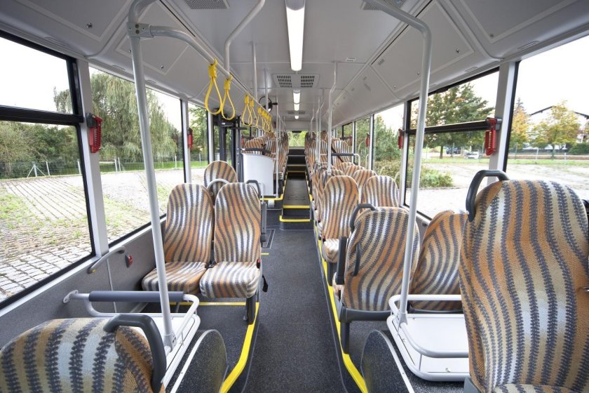 Ман Лион автобус салон