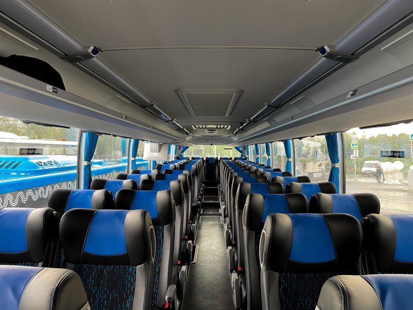 Туристический автобус салон